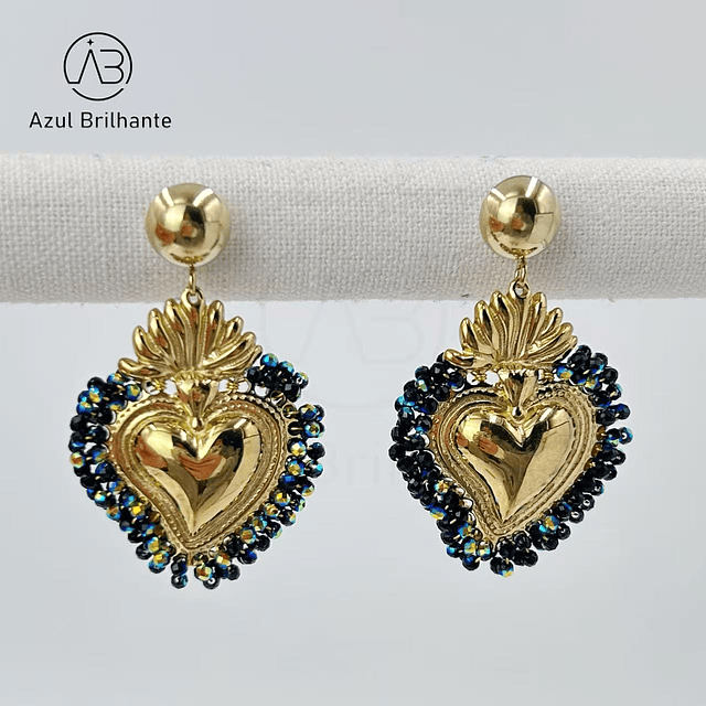 Brincos de Coração 5