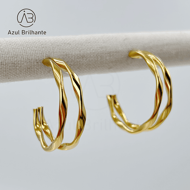 Brincos de Argola Aberta 1