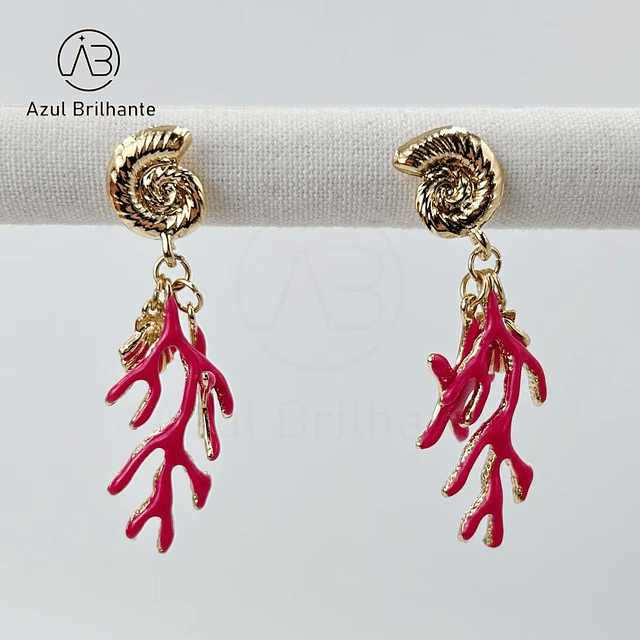 Brincos de Coral 1