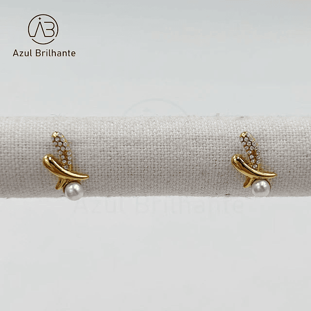 Brincos com Pérola 1