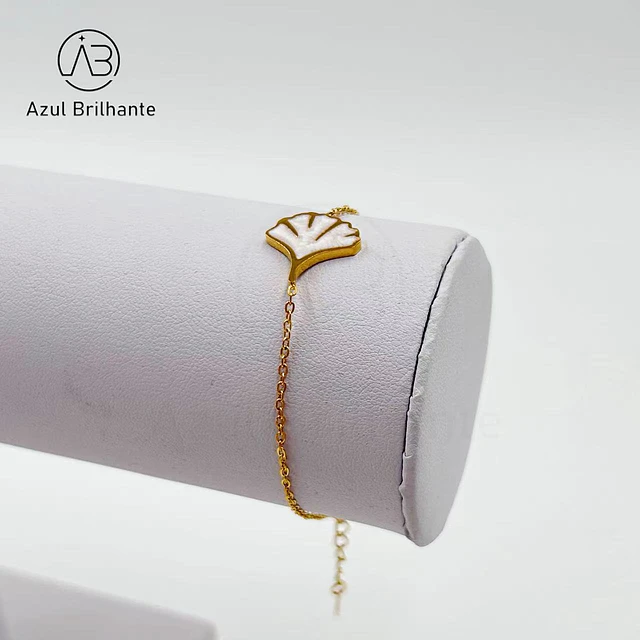 Pulseira de  Folha de Ginkgo Biloba 1