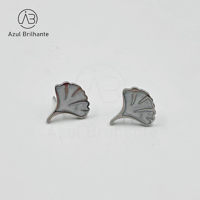 Brincos de Folha de Ginkgo Biloba 2