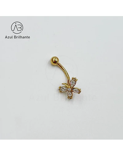 Piercing de Umbigo de Borboleta