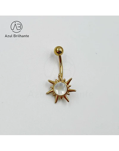 Piercing de Umbigo de Sol