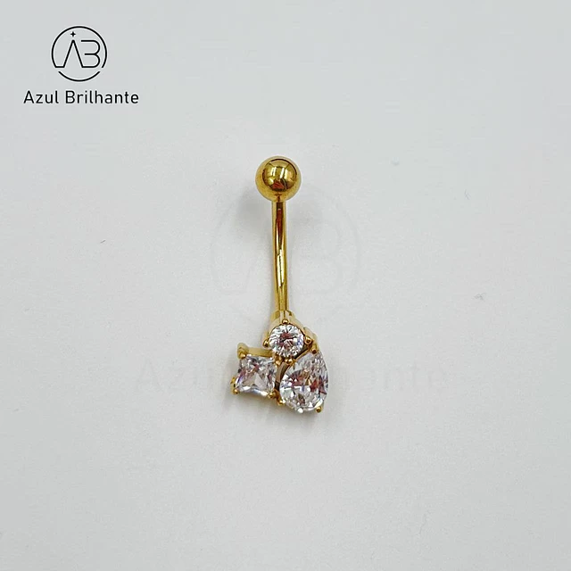 Piercing de Umbigo com Brilhos 1