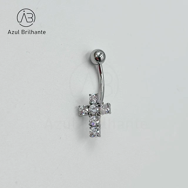 Piercing de Umbigo de Cruz 2