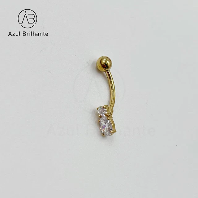 Piercing de Umbigo com Brilho 1