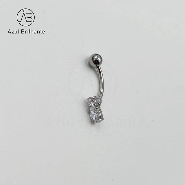 Piercing de Umbigo com Brilho 2