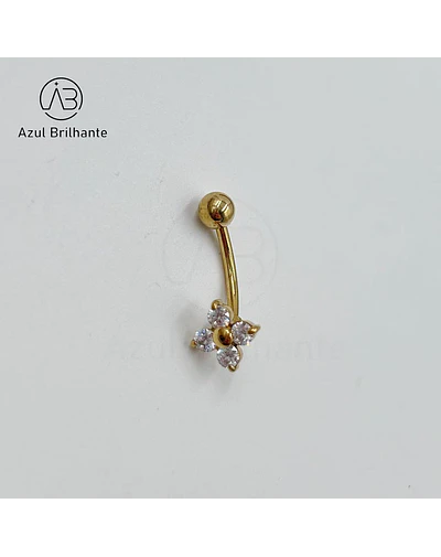 Piercing de Umbigo de Flor