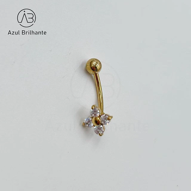 Piercing de Umbigo de Flor 1