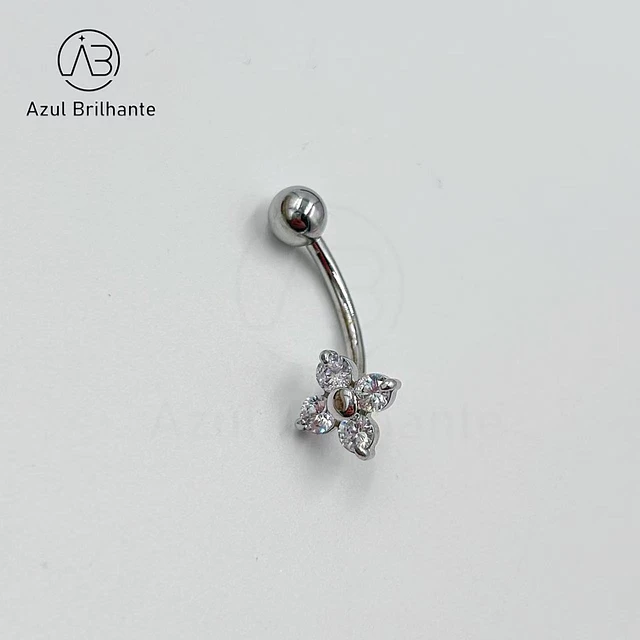 Piercing de Umbigo de Flor 2
