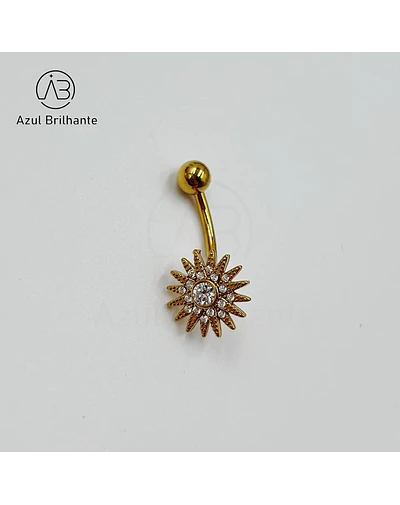 Piercing de Umbigo de Sol