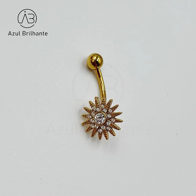 Piercing de Umbigo de Sol 1