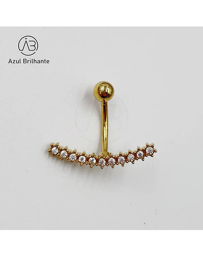 Piercing de Umbigo com Brilho