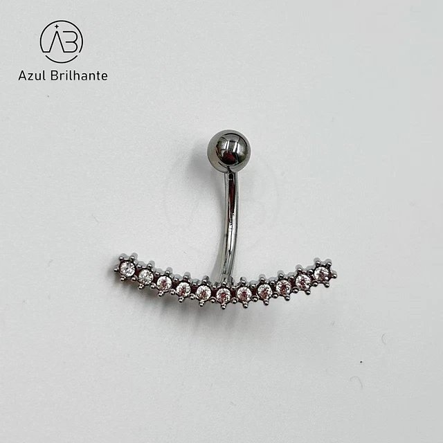 Piercing de Umbigo com Brilho 2