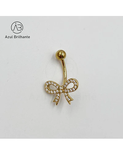 Piercing de Umbigo de Laço