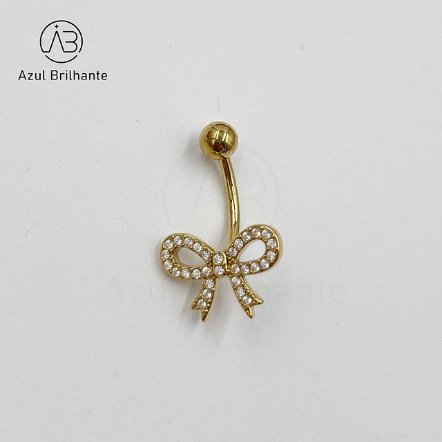 Piercing de Umbigo de Laço 1