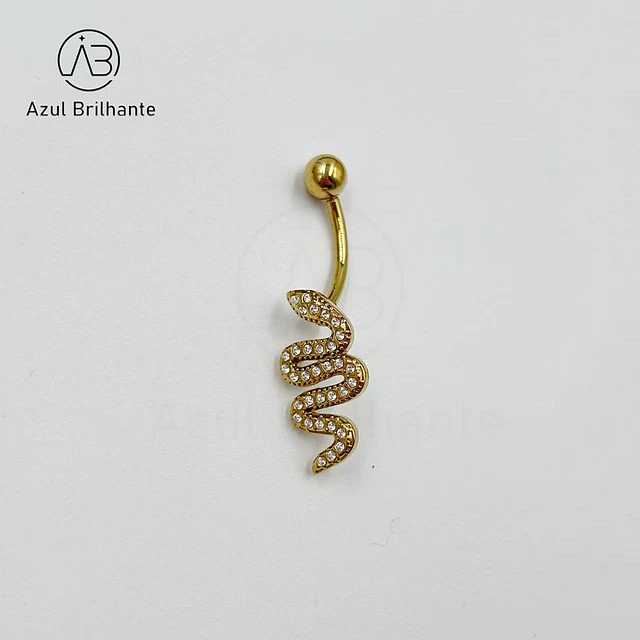 Piercing de Umbigo de Serpente 1
