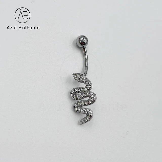 Piercing de Umbigo de Serpente 2