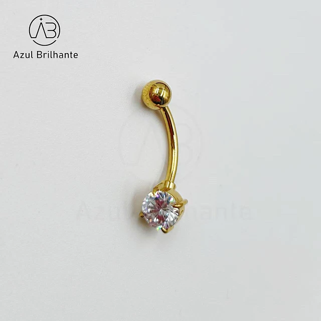 Piercing de Umbigo com Brilho 1