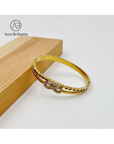 Bangle de Infinito- Aço