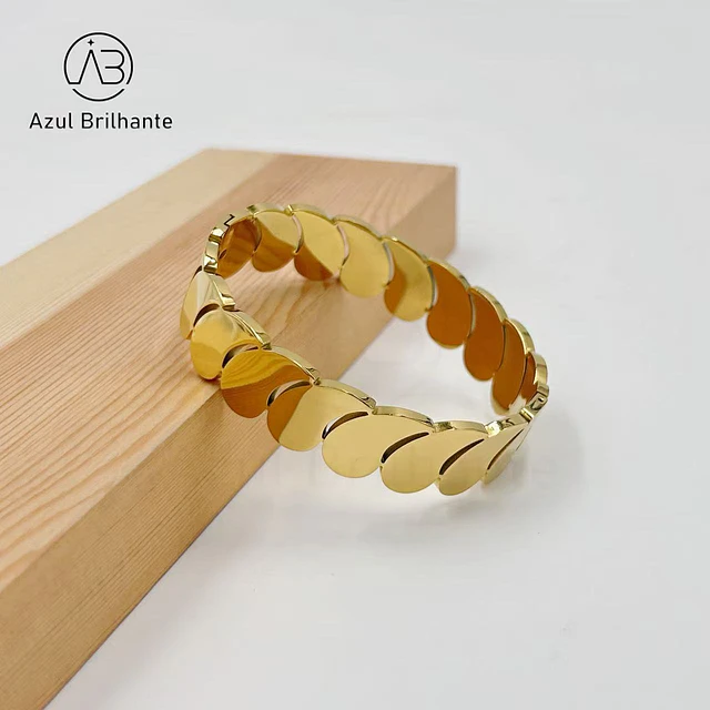 Bangle de Gota- Aço