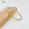 Bangle com Brilho- Aço 1