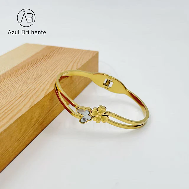 Bangle de Borboleta- Aço 1