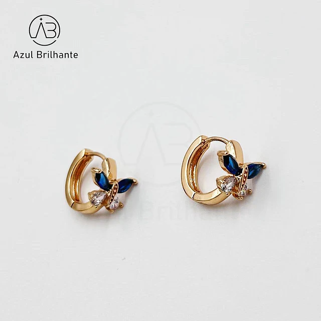 Brincos de Xuping de Borboleta 7