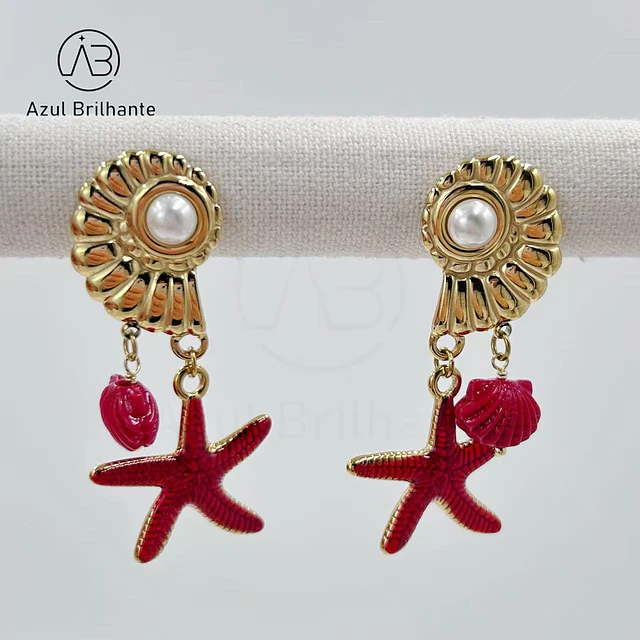 Brincos de Estrela do Mar 1
