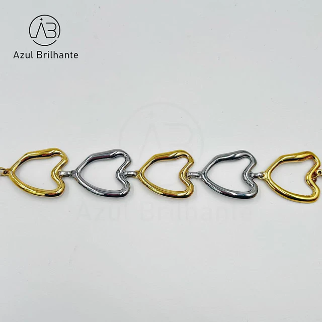Pulseira de Corações 4