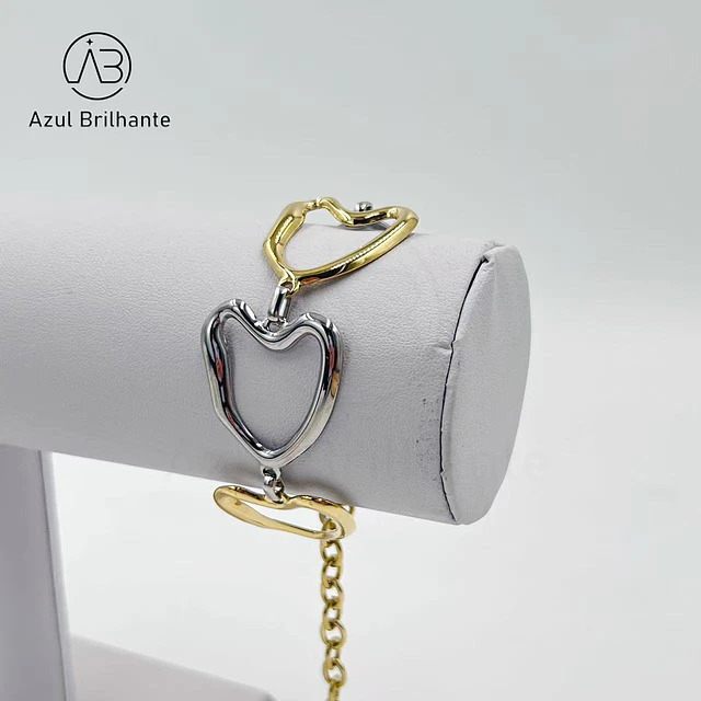 Pulseira de Corações 1
