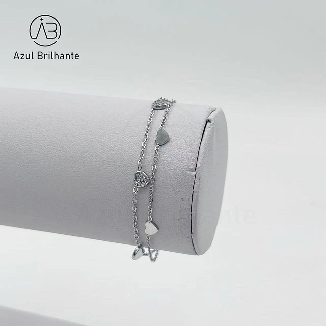 Pulseira de Corações 2