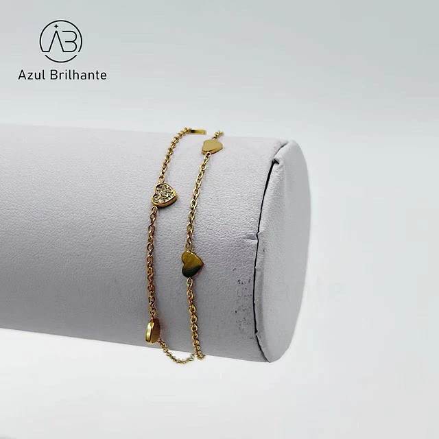Pulseira de Corações 1