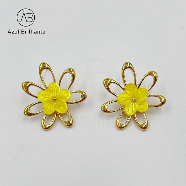 Brincos de Flor 4