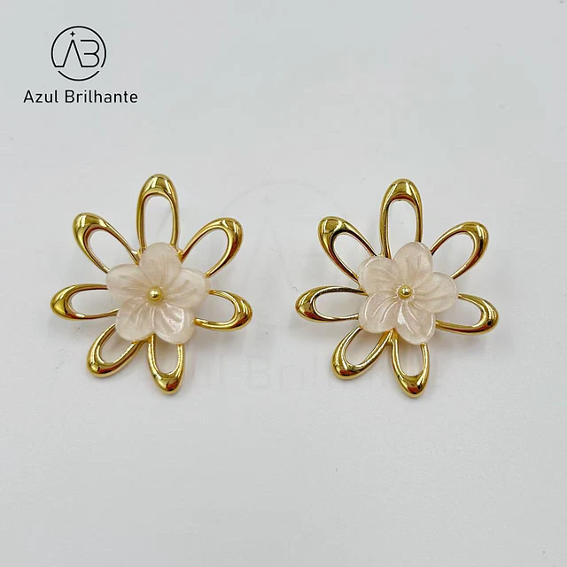 Brincos de Flor 3