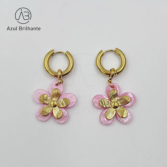 Brincos de Flor 2