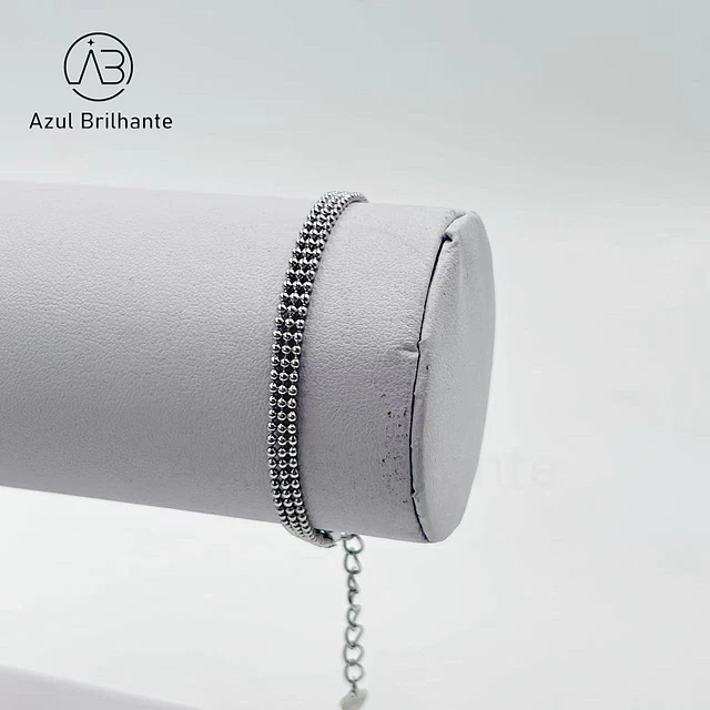 Pulseira de Correntes de Bolas  2