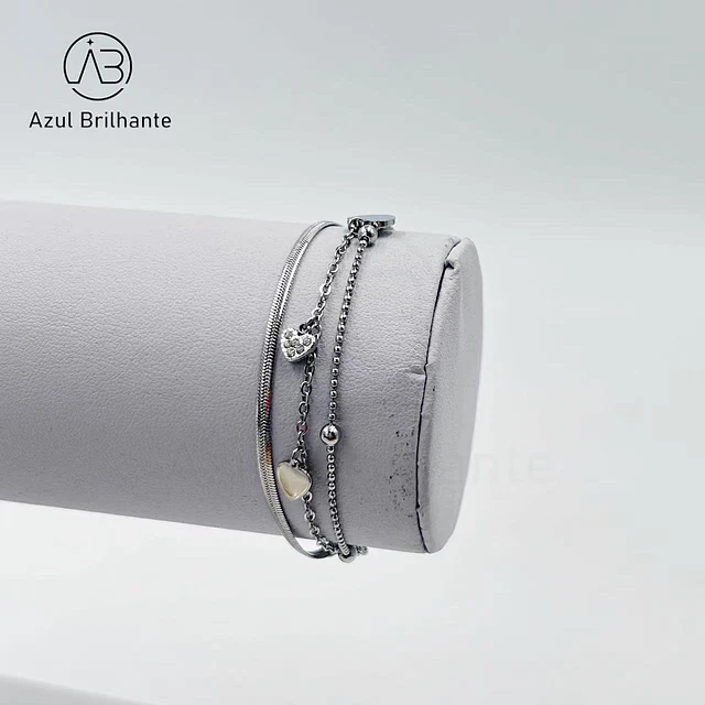 Pulseiras de Corações 2