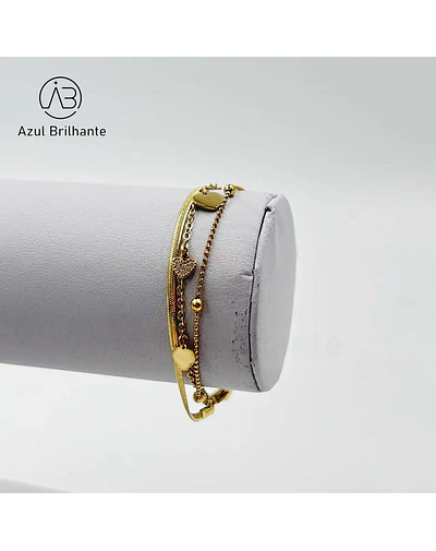 Pulseiras de Corações