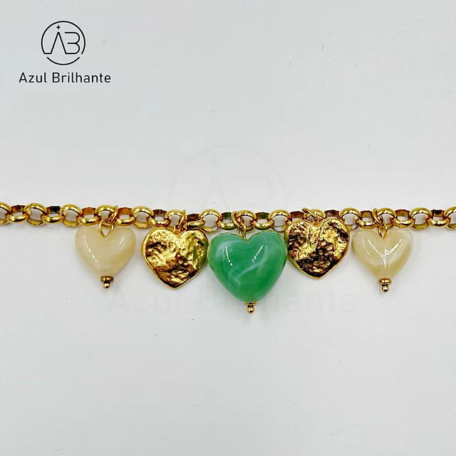 Pulseiras de Corações 3