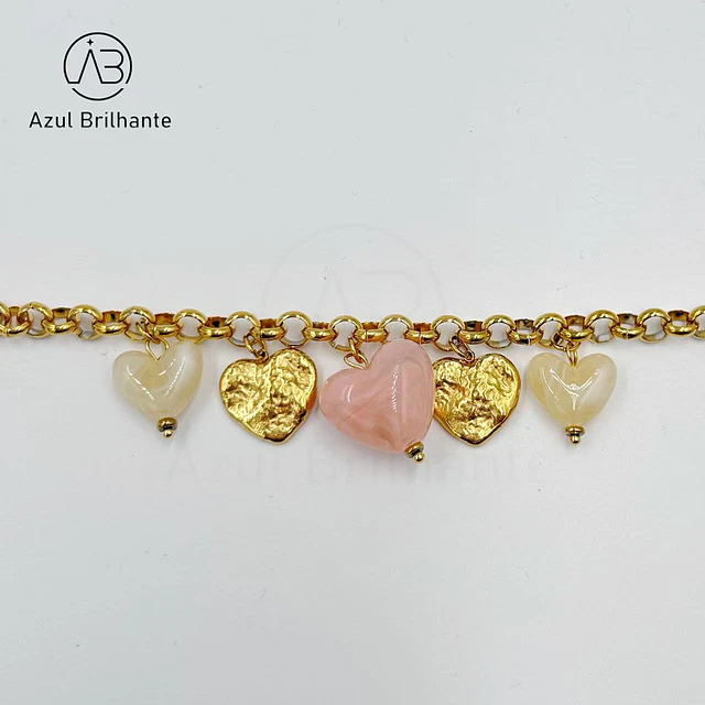 Pulseiras de Corações 4
