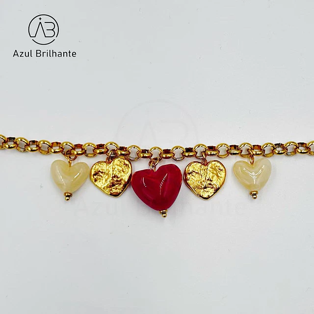 Pulseiras de Corações 2