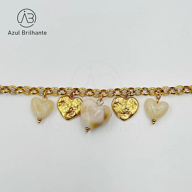 Pulseiras de Corações 5