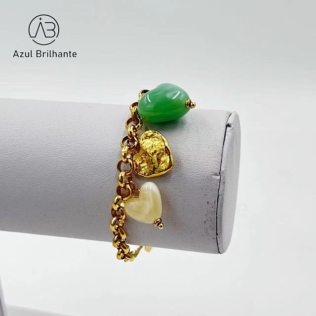 Pulseiras de Corações 1