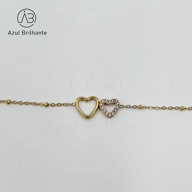 Pulseira de Corações 3