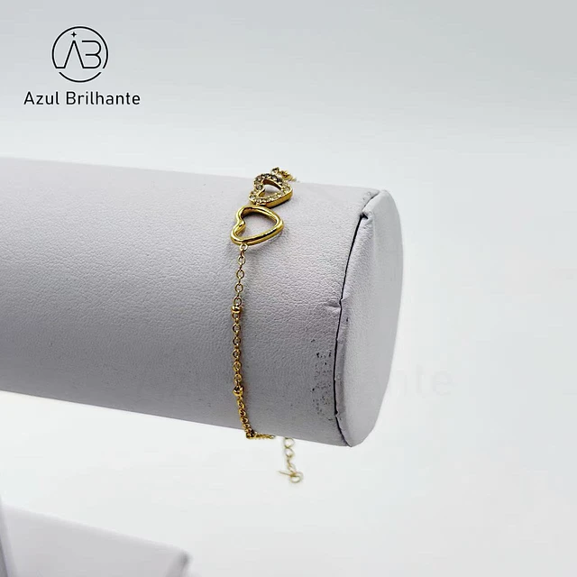 Pulseira de Corações 1