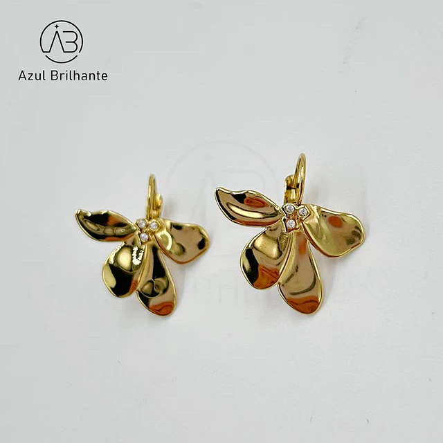 Brincos de Meia Flor 1