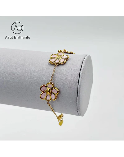 Pulseira de Flores