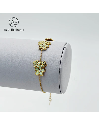 Pulseira de Flores